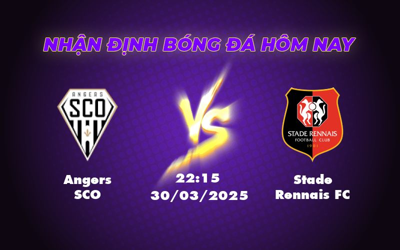 Nhận định soi kèo Angers SCO vs Stade Rennais FC Cân tài trong trận chiến giữa hai đội bóng trung bảng 1 angers sco stade rennais fc 30 03 ligue 1