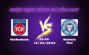 Nhận định soi kèo Heidenheim vs Holstein Kiel 23:30 ngày 16/03 Thế trận giằng co 13 heidenheim holstein kiel 16 03 bundesliga