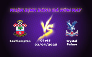 Soi kèo Southampton vs Crystal Palace Lợi thế nghiêng về đội khách 7 southampton crystal palace 03 04 ngoai hang anh