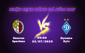 Dự đoán Soi kèo Hamrun Spartans vs Dynamo Kyiv Cơ hội nào cho đội bóng yếu hơn 3 hamrun spartans dynamo kyiv 23 07 c1
