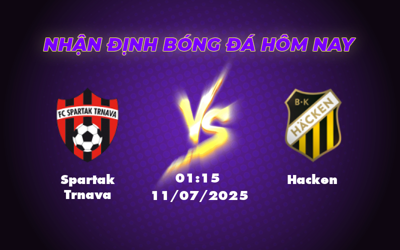 Nhận định soi kèo Spartak Trnava vs Hacken Liệu đội khách Hacken có tạo bất ngờ 1 spartak trnava hacken 11 07 c2